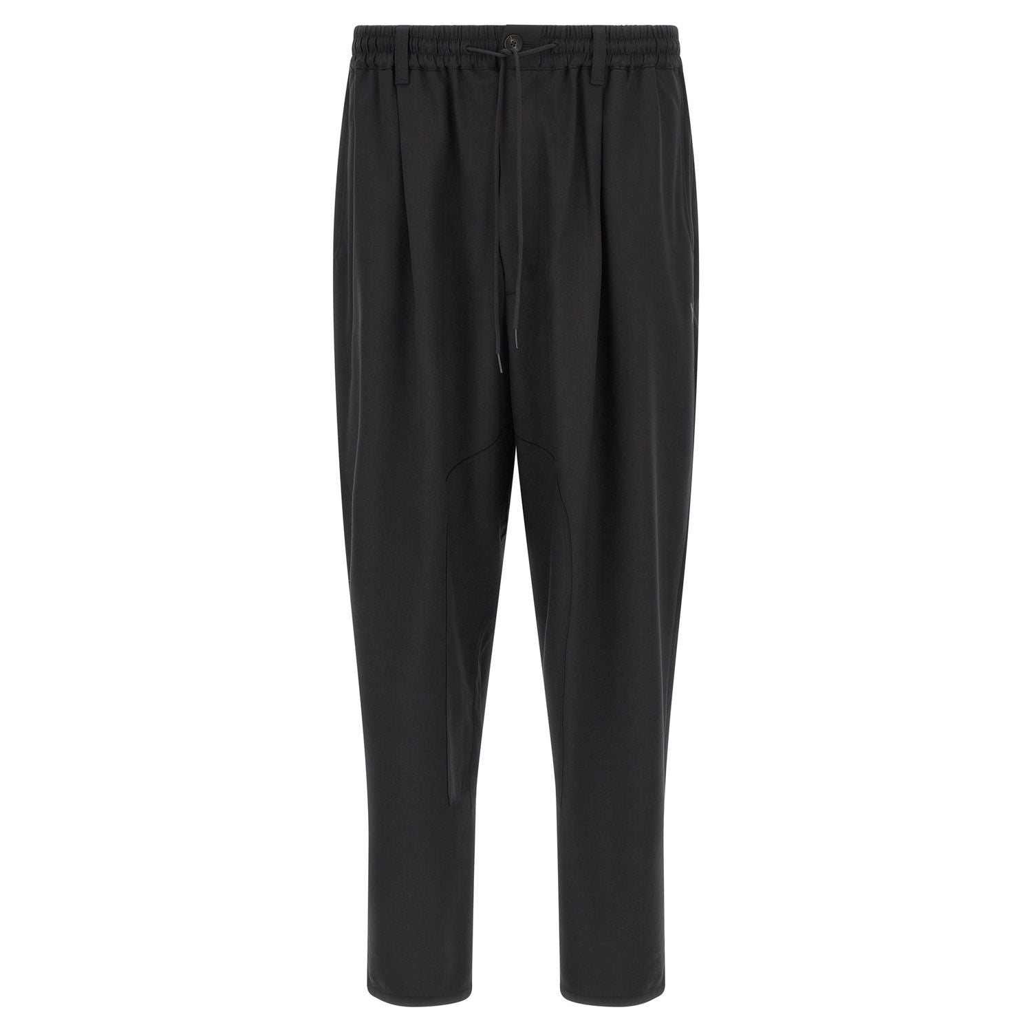 Y-3 Black Polyester Casual Pants