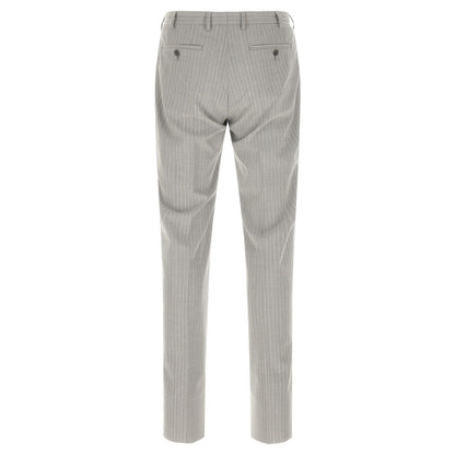 Pal Zileri Gray Polyester Two-Piece Suit