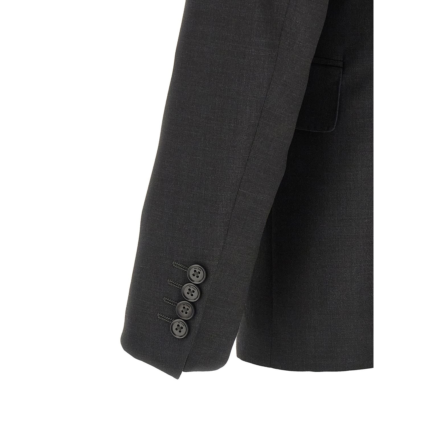 Pal Zileri Gray Viscose Two-Piece Suit