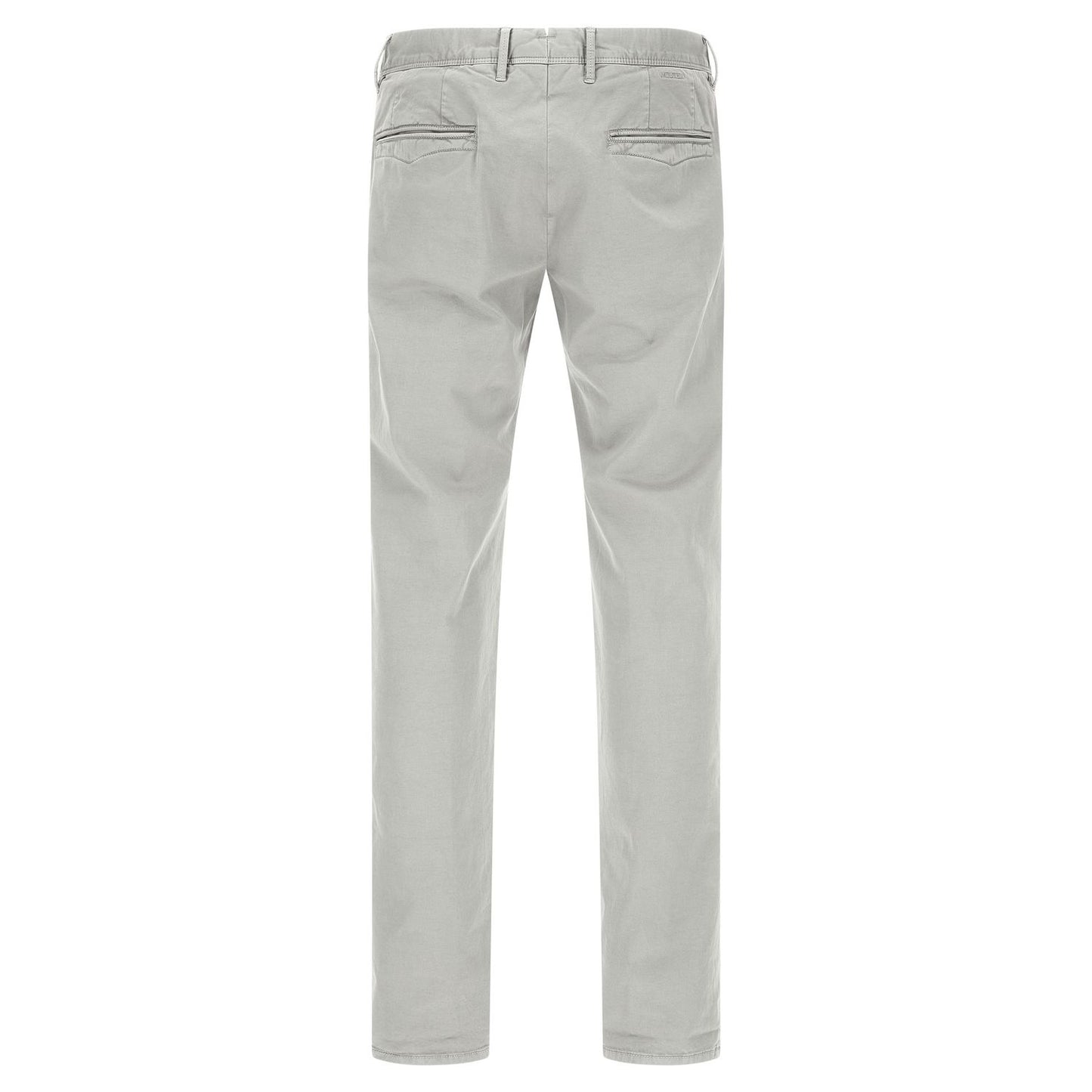 Incotex Gray Cotton Casual Pants