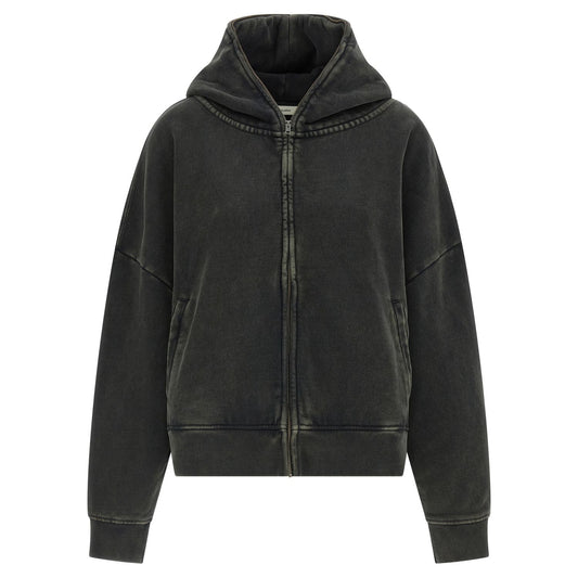 Entire Studios Gray Cotton Hoodie