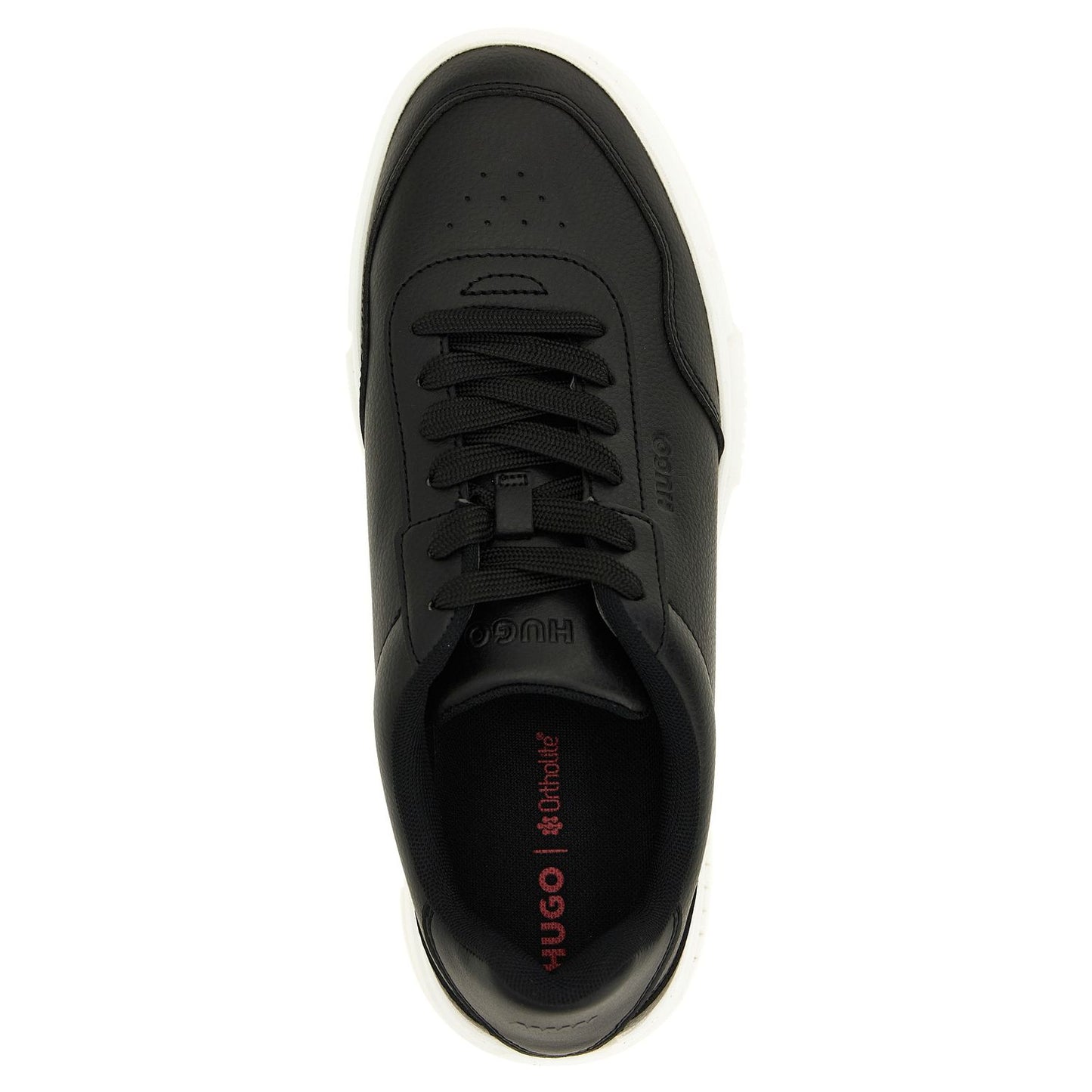 Hugo Boss Black Polyester Low Top Sneakers