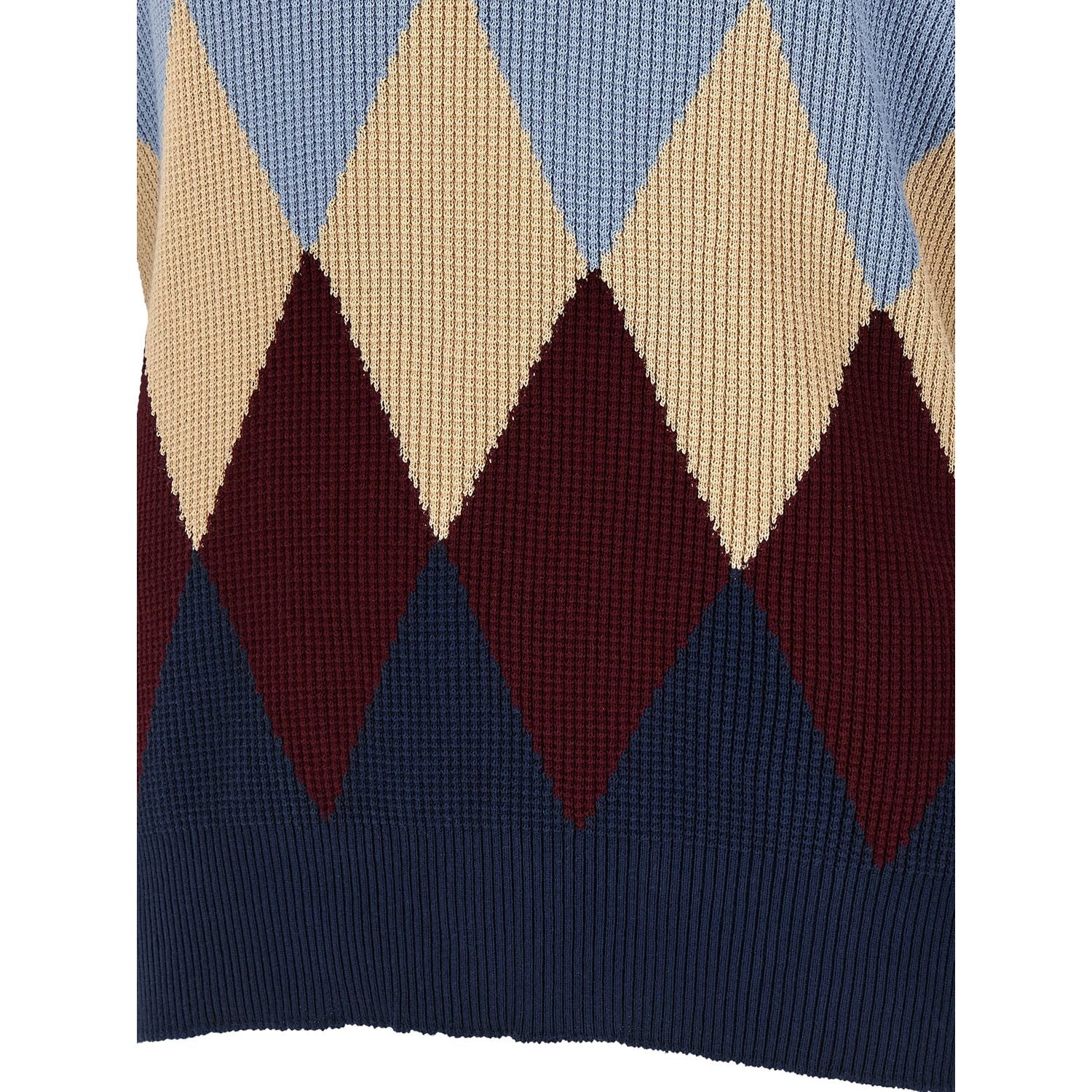 Ballantyne Blue Cotton Cardigan