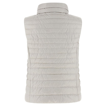 MooRER Beige Polyester Sleeveless Jacket