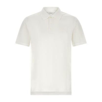 Givenchy White Cotton Polo Shirt