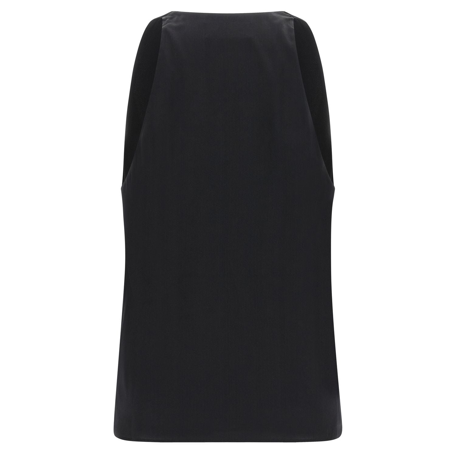 Armarium Black Silk Tank Tops