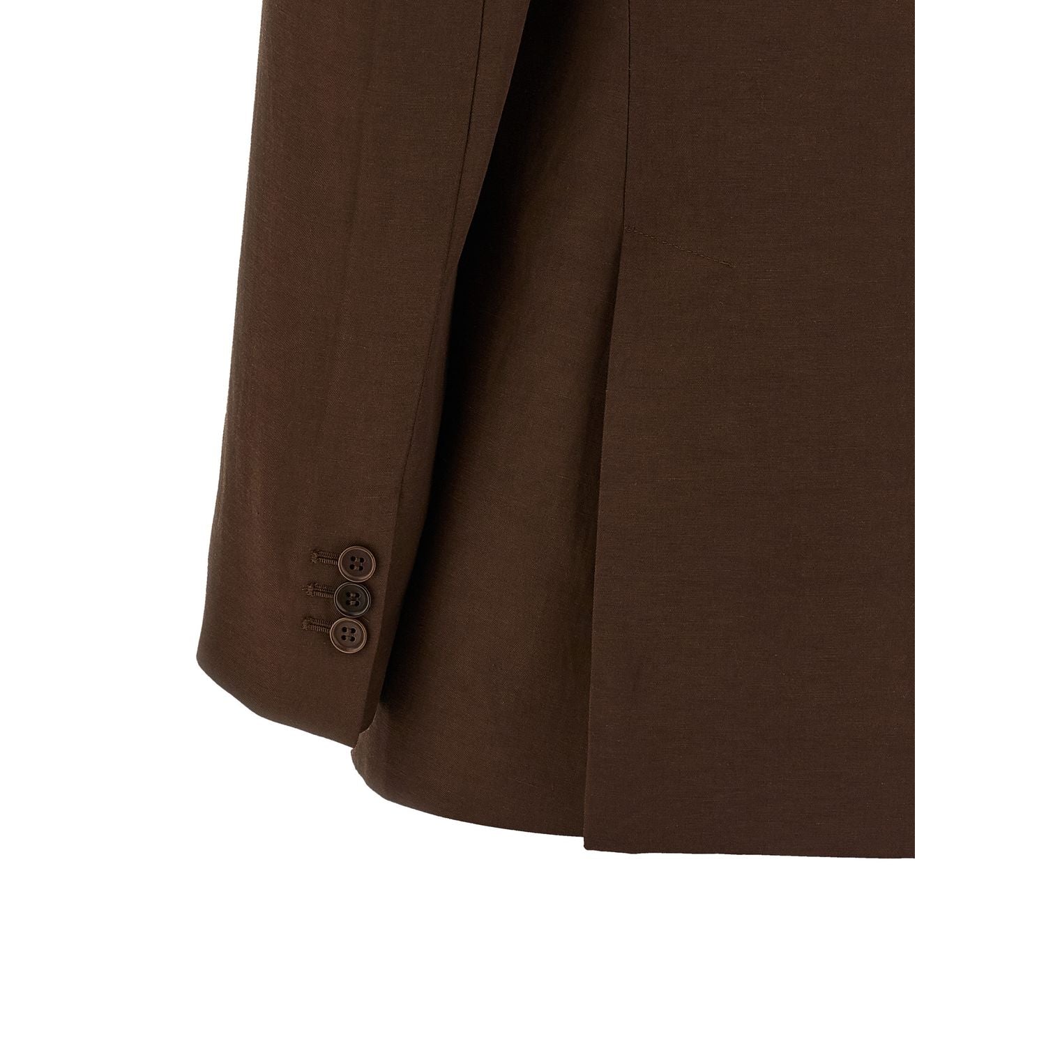 P.A.R.O.S.H. Brown Viscose Blazer