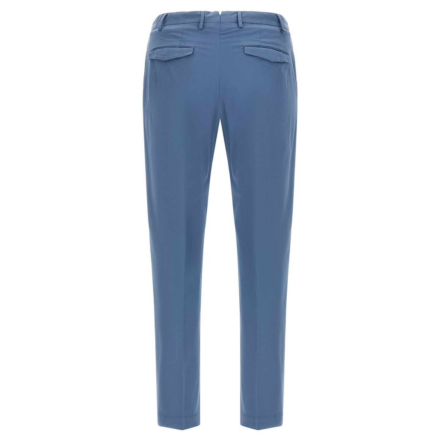 PT Torino Blue Cotton Casual Pants