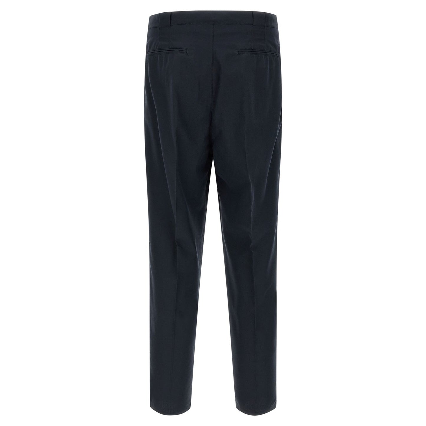 Brunello Cucinelli Blue Cotton Chino Pants