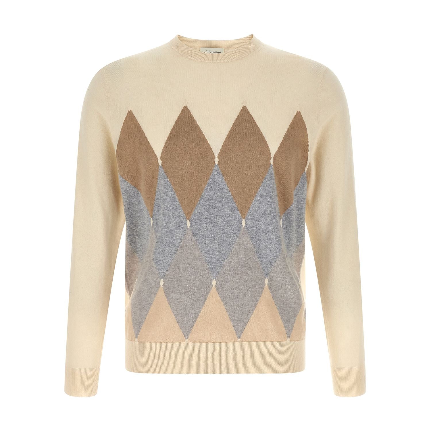 Ballantyne Beige Cotton Cardigan