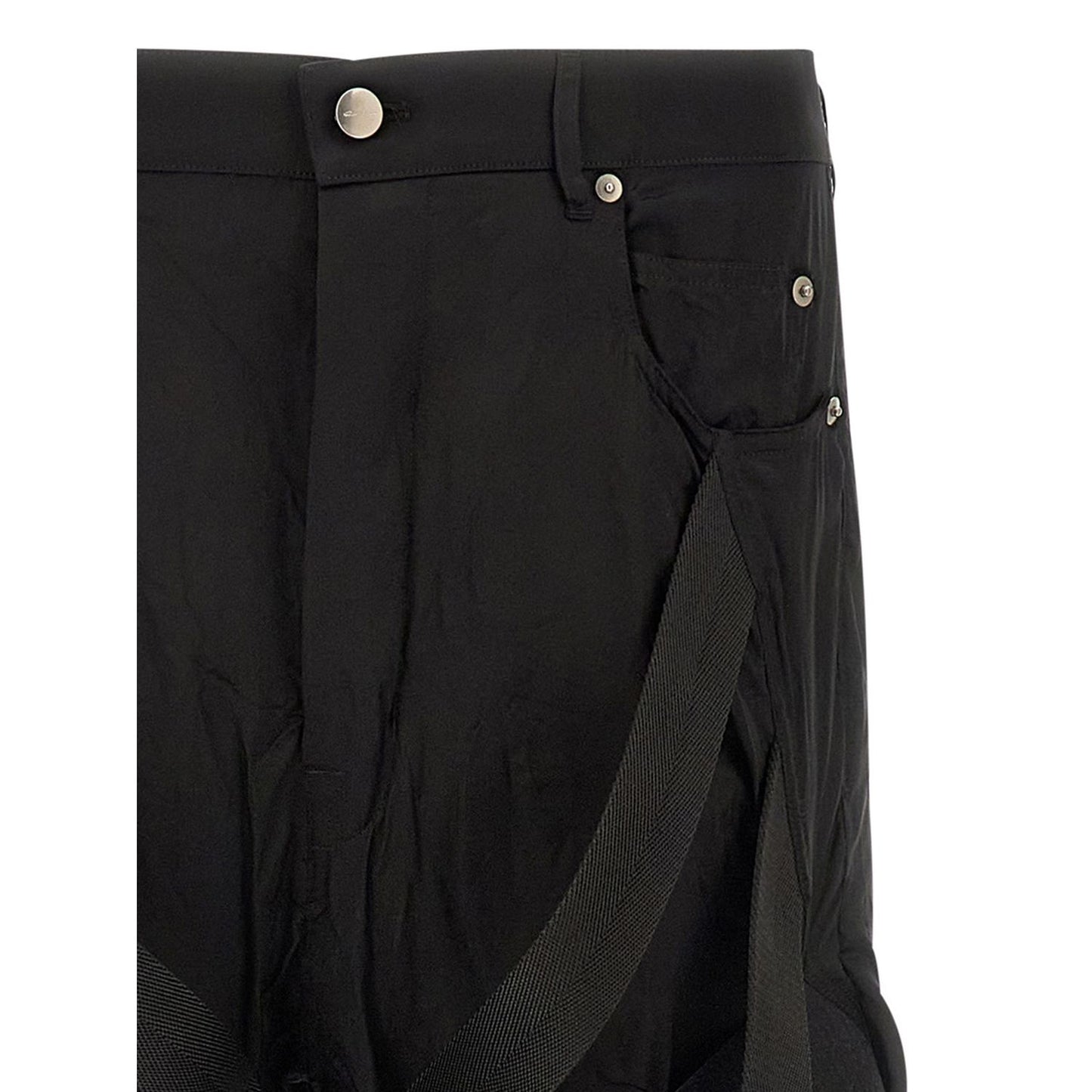 Rick Owens Black Copper Flared Pants