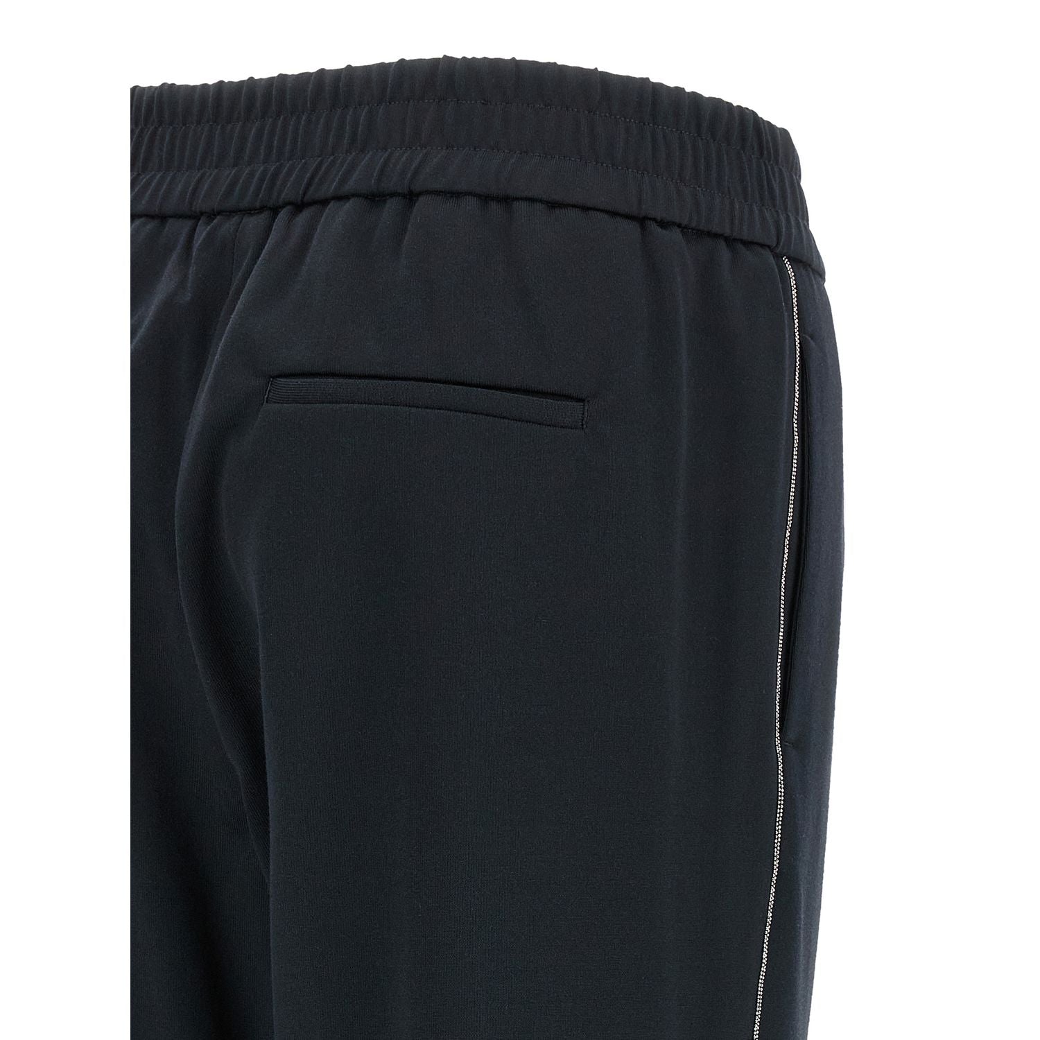 Peserico Blue Cotton Casual Pants