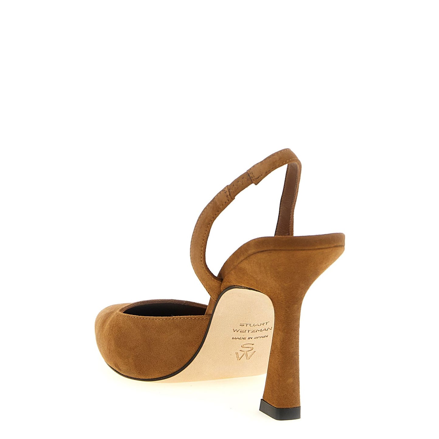 Stuart Weitzman Brown Goatskin High Heel Pumps