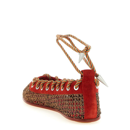 Kiko Kostadinov Multicolor Polyester Ballet Flats