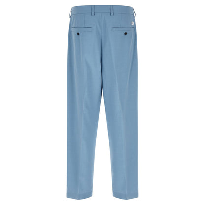 Department 5 Blue Polyester Chino Pants