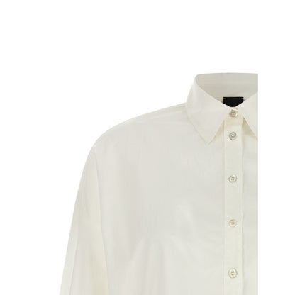 PINKO White Cotton Blouse