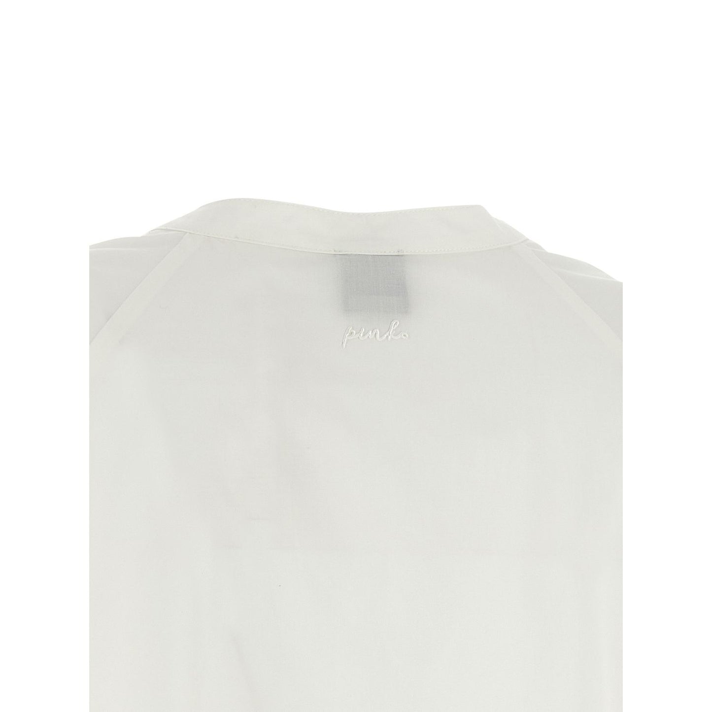 PINKO White Cotton Blouse