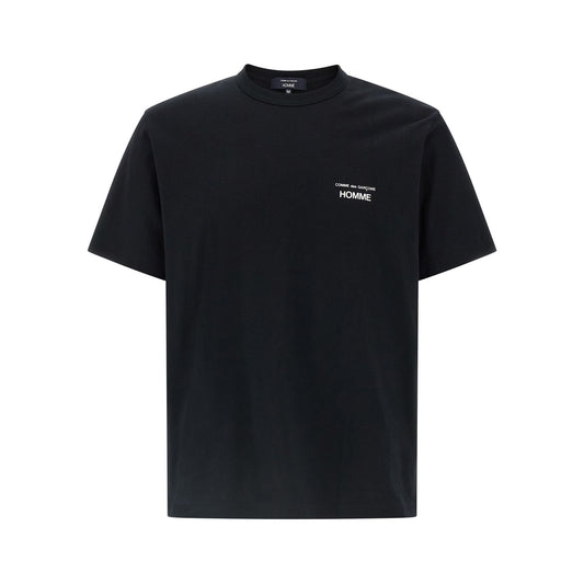 Comme Des Garçons Black Cotton T-Shirt