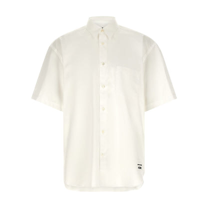 Comme Des Garçons White Cotton Blouse