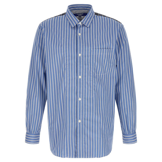 Junya Watanabe Blue Cotton Blouse