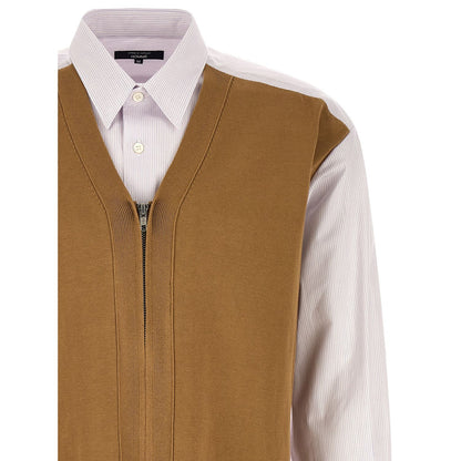 Comme Des Garçons Multicolor Cotton Blouse
