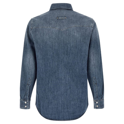 Department 5 Blue Cotton Blouse