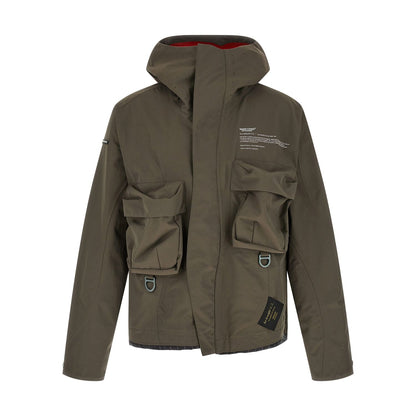 Undercover Gray Nylon Parka