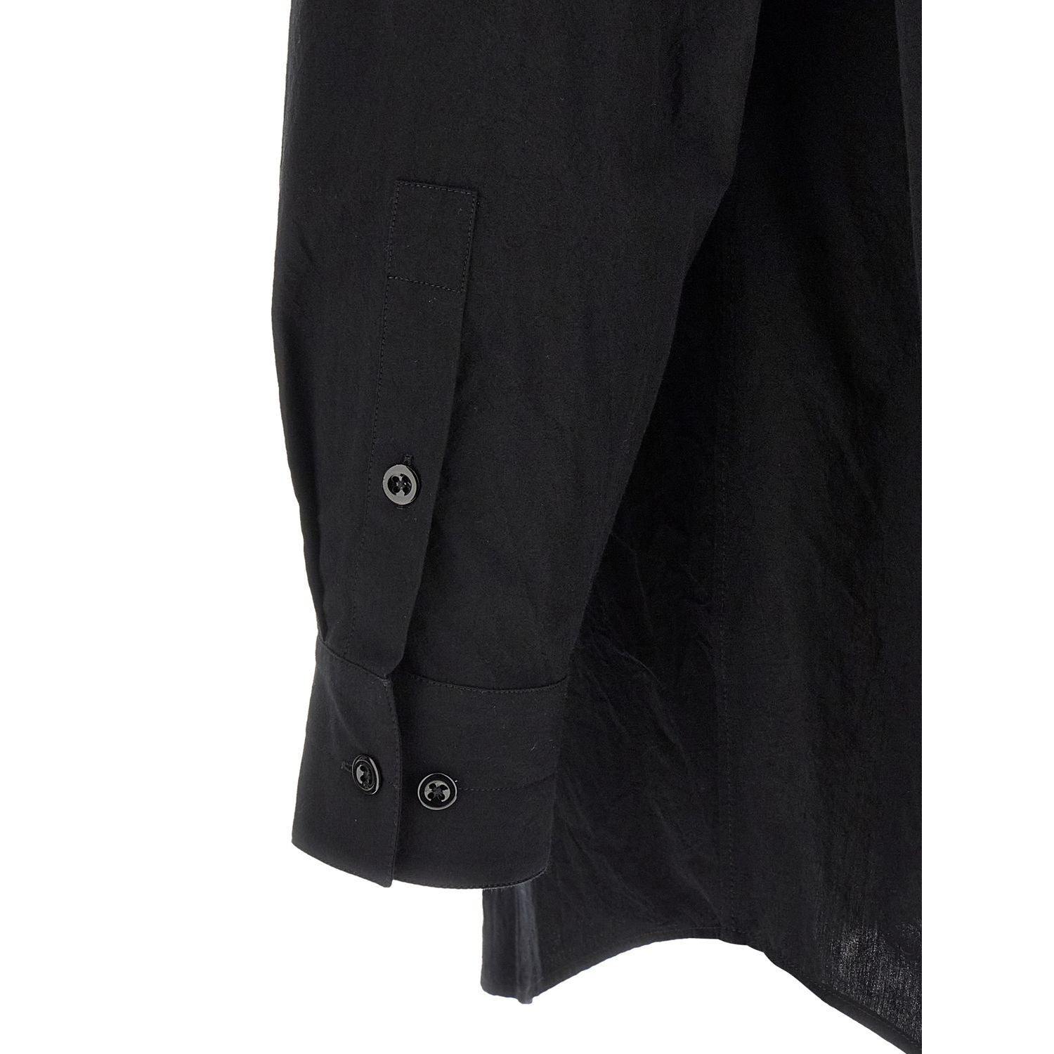Lemaire Black Cotton Blouse