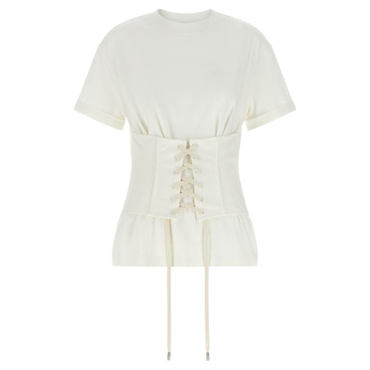 Alexander McQueen White Cotton T-Shirt