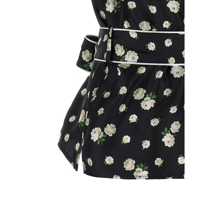Dolce & Gabbana Black Silk Blouse