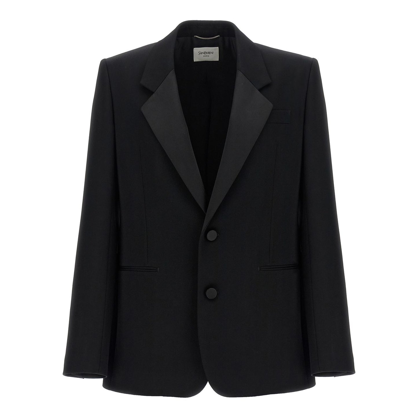 Saint Laurent Black Wool Blazer