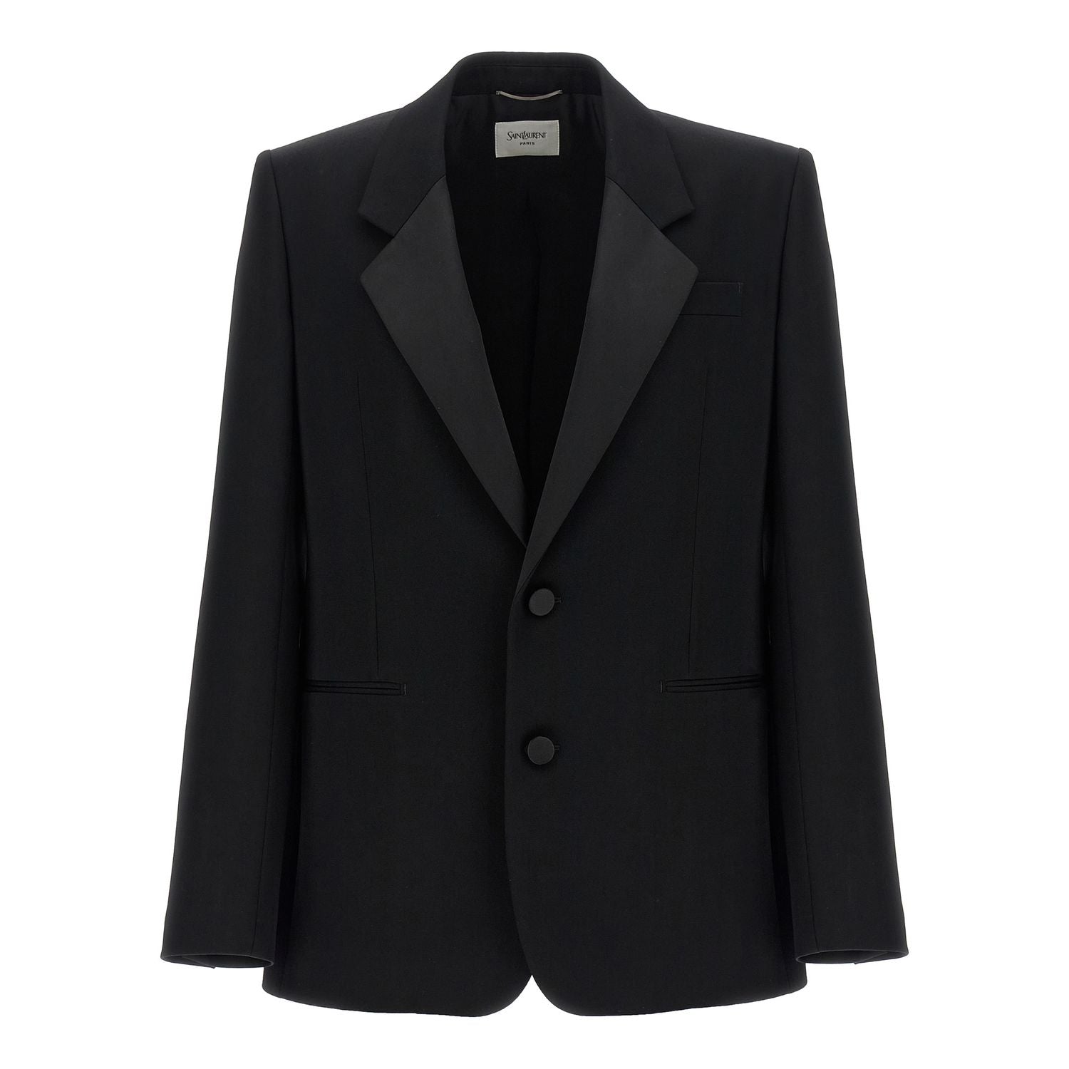 Saint Laurent Black Wool Blazer