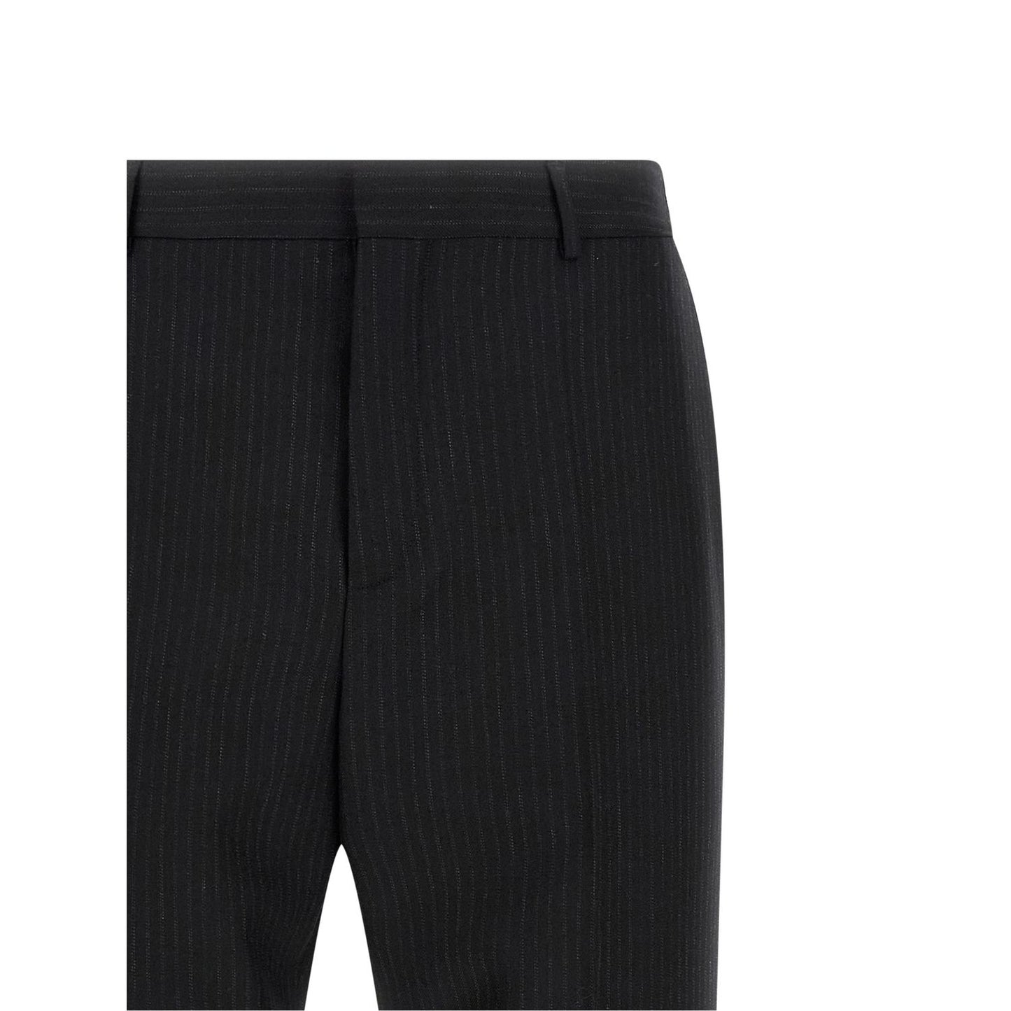 Saint Laurent Black Wool Dress Pants