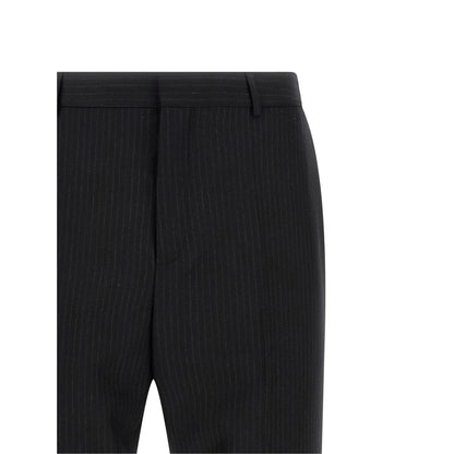 Saint Laurent Black Wool Dress Pants