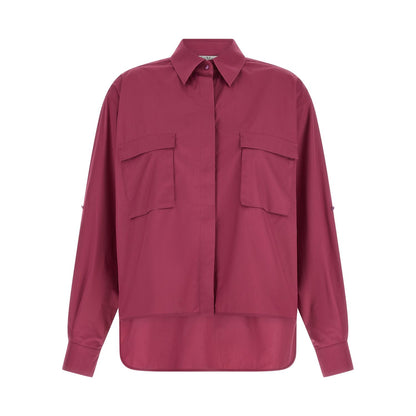 Max Mara Fuchsia Cotton Blouse