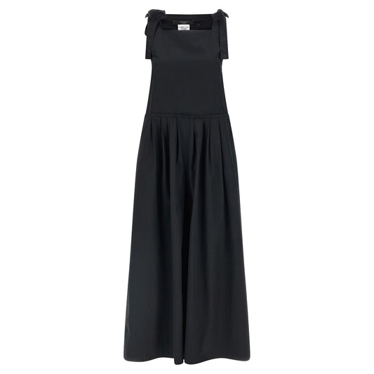 Max Mara Black Cotton Jumpsuit