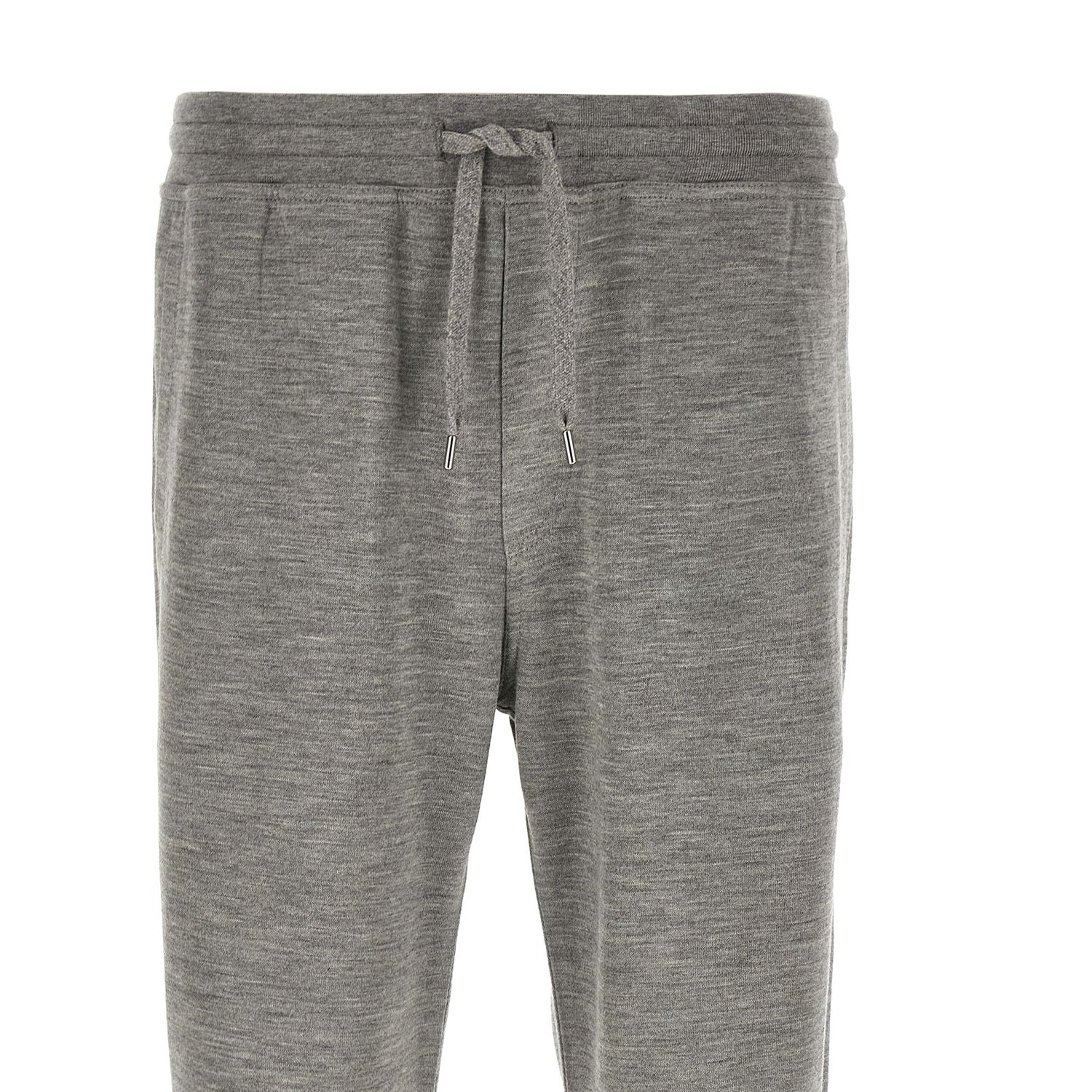 Brunello Cucinelli Gray Cashmere Joggers (Workout Pants)
