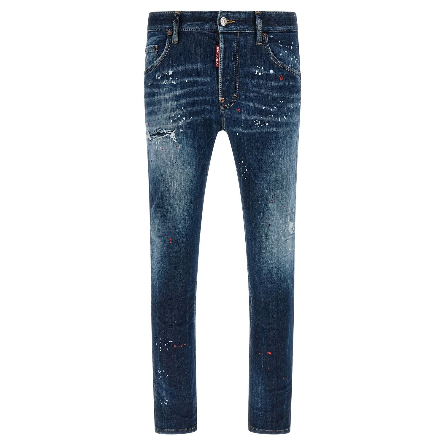 Dsquared² Blue Cotton Jeans Denim