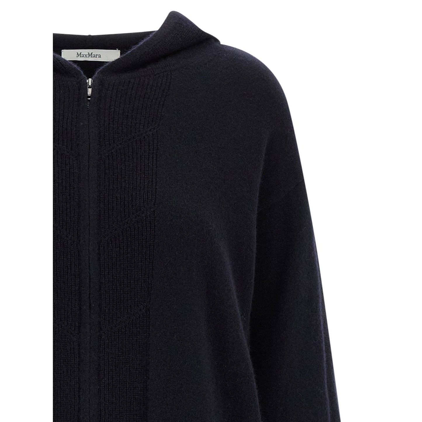 Max Mara Blue Cashmere Cardigan