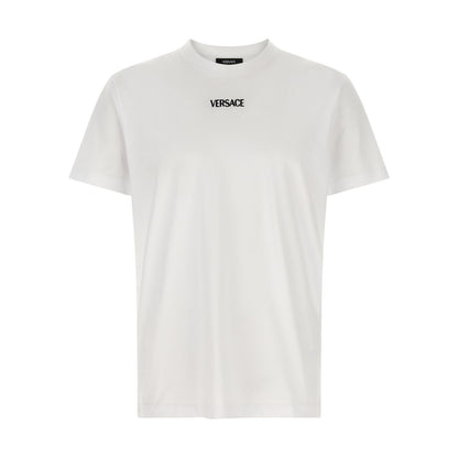 Versace White Cotton T-Shirt