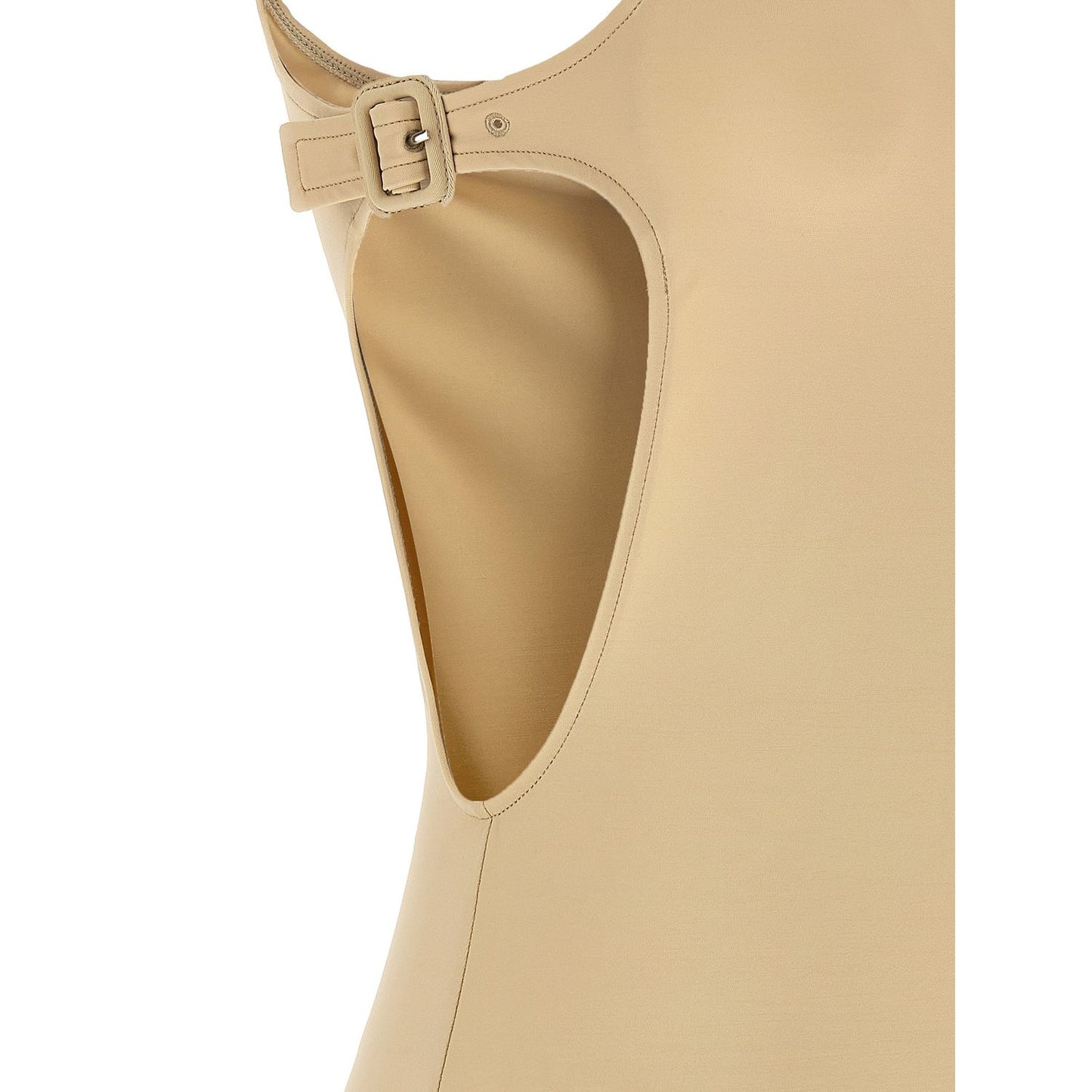 Courrèges Beige Polyamide Bodysuit