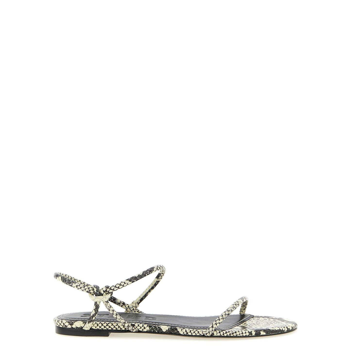 Staud Bicolor Cowhide Flat Sandals