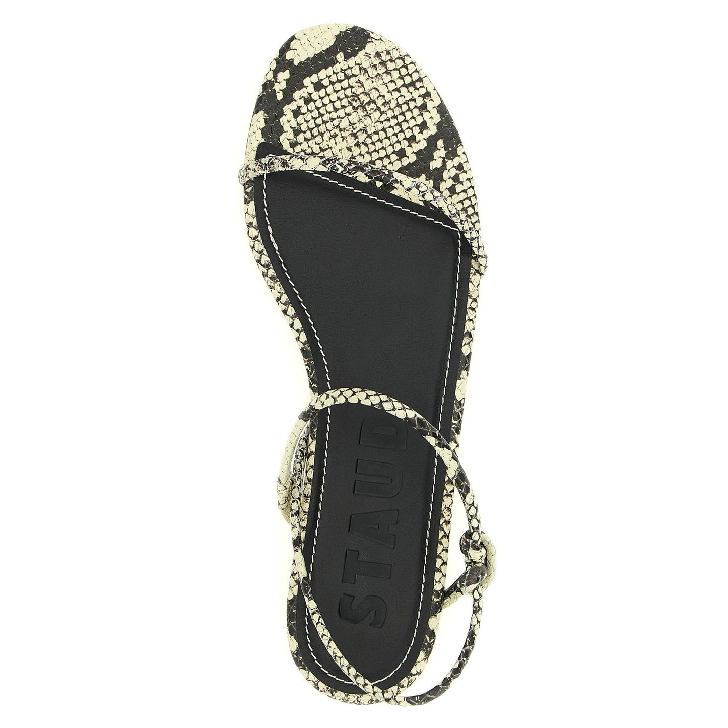 Staud Bicolor Cowhide Flat Sandals