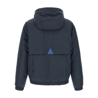 Moncler Grenoble Blue Polyamide Shell Jacket