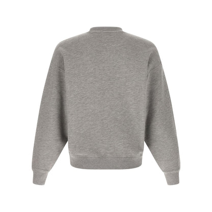 Autry Gray Cotton Sweatshirt