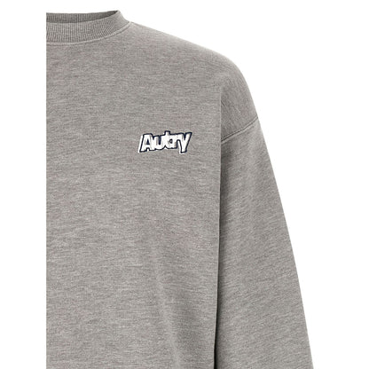 Autry Gray Cotton Sweatshirt