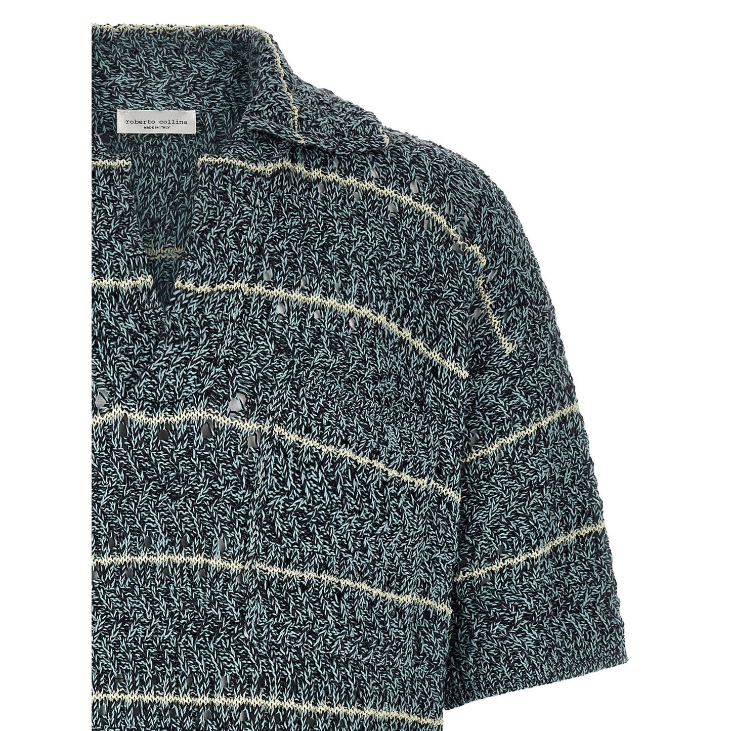 Roberto Collina Multicolor Cotton Polo Shirt