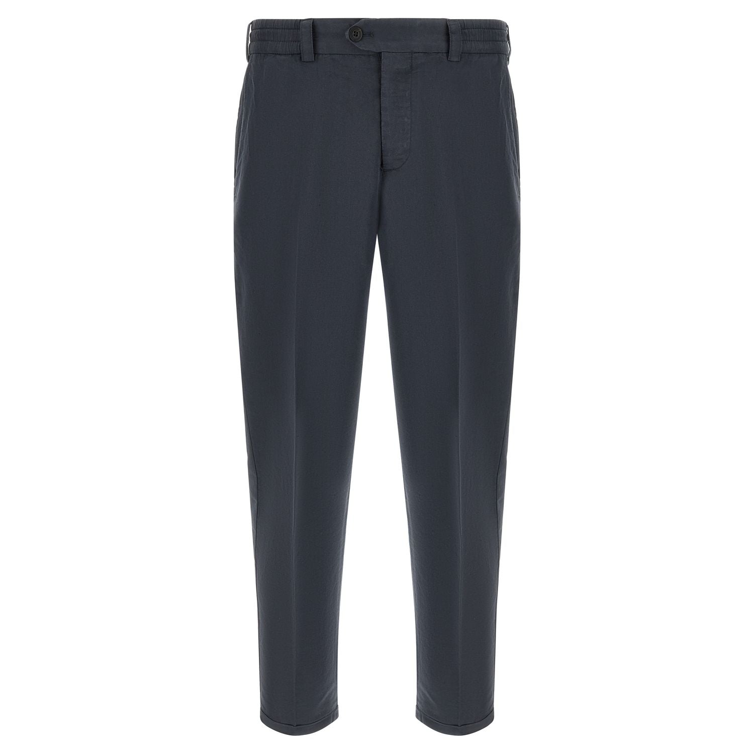 PT Torino Blue Linen Pants