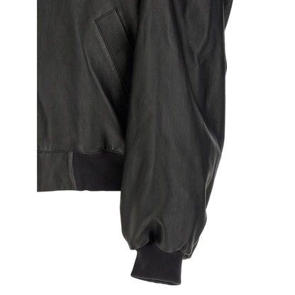 Balenciaga Black Lamb Leather Leather Jacket