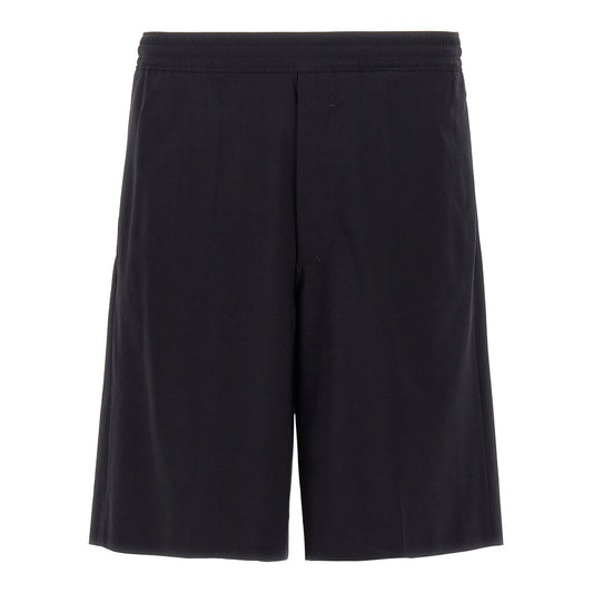 Givenchy Blue Elastane Bermuda Shorts